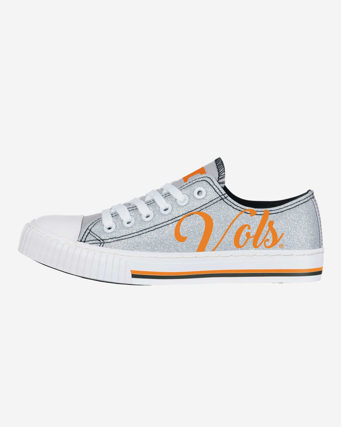 Tennessee Volunteers Womens Color Glitter Low Top Canvas Shoes FOCO 6 - FOCO.com