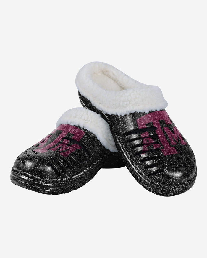 Texas A&M Aggies Womens Sherpa Lined Glitter Clog FOCO - FOCO.com