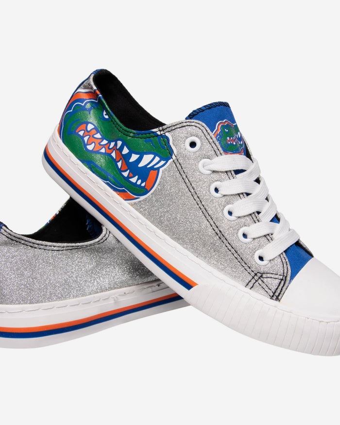 Florida Gators Womens Glitter Low Top Canvas Shoe FOCO - FOCO.com