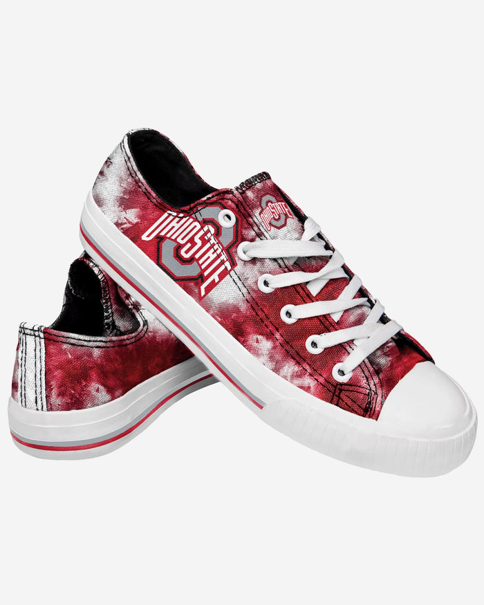 Ohio State Buckeyes Womens Low Top Tie-Dye Canvas Shoe FOCO - FOCO.com