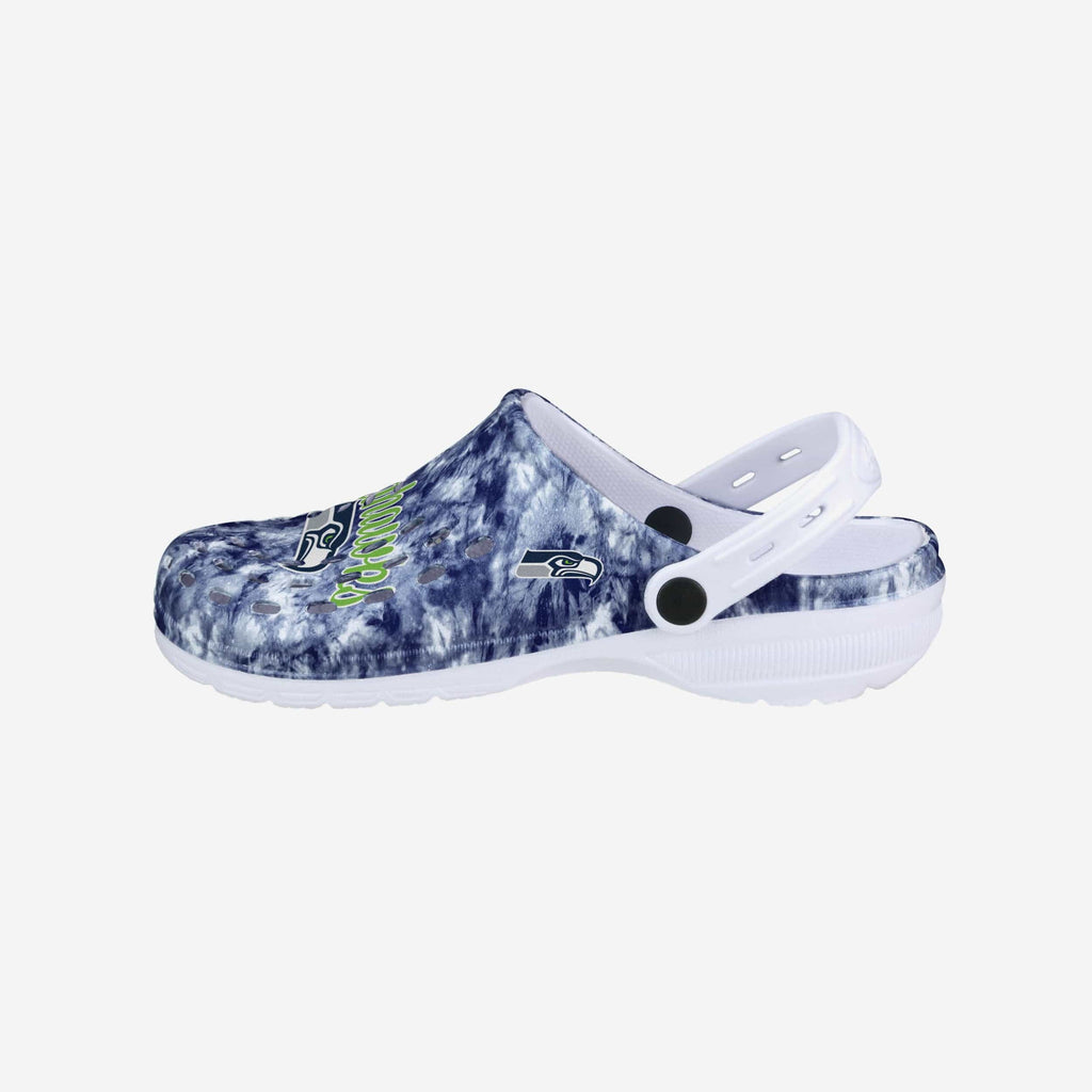Seattle Seahawks Womens Cloudie Clog With Strap FOCO S - FOCO.com