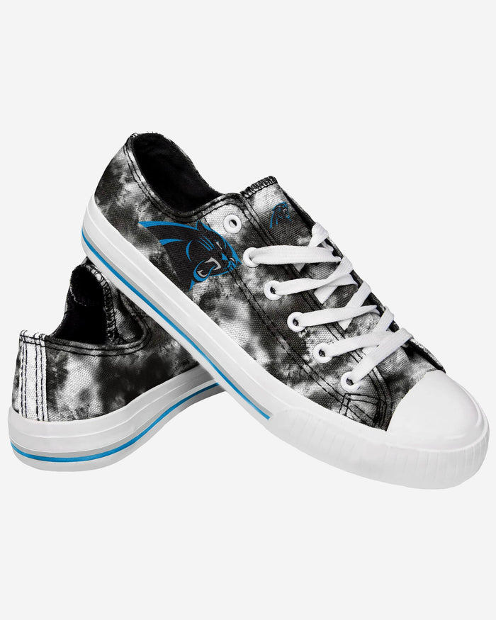 Carolina Panthers Womens Low Top Tie-Dye Canvas Shoe FOCO - FOCO.com