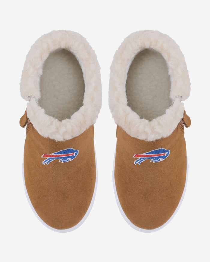 Buffalo Bills Womens Fuzzy Brim Zipper Boot FOCO - FOCO.com