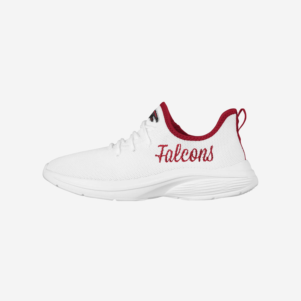 Atlanta Falcons Womens Midsole White Sneakers FOCO 6 - FOCO.com