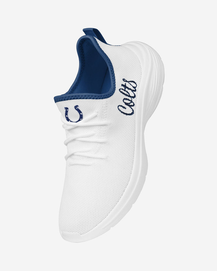 Indianapolis Colts Womens Midsole White Sneakers FOCO - FOCO.com