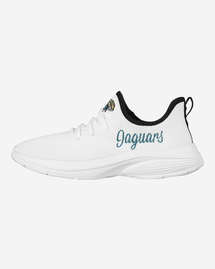 Jacksonville Jaguars Womens Midsole White Sneakers FOCO 6 - FOCO.com