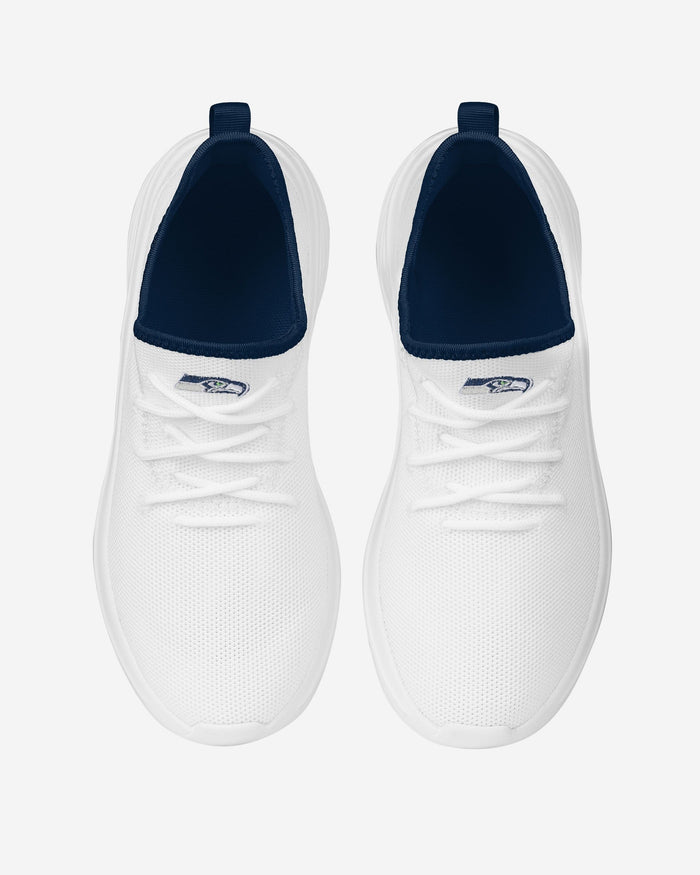 Seattle Seahawks Womens Midsole White Sneakers FOCO - FOCO.com