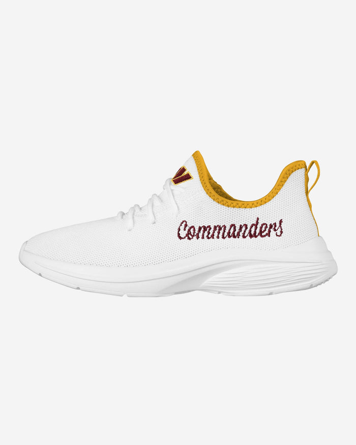 Washington Commanders Womens Midsole White Sneakers FOCO 6 - FOCO.com