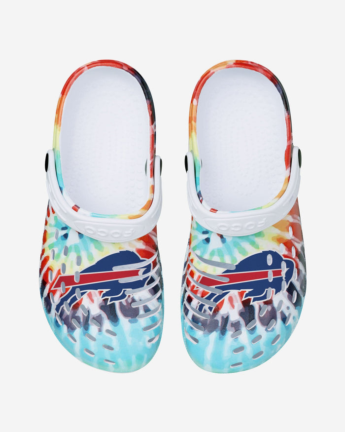 Buffalo Bills Womens Tie-Dye Clog With Strap FOCO - FOCO.com