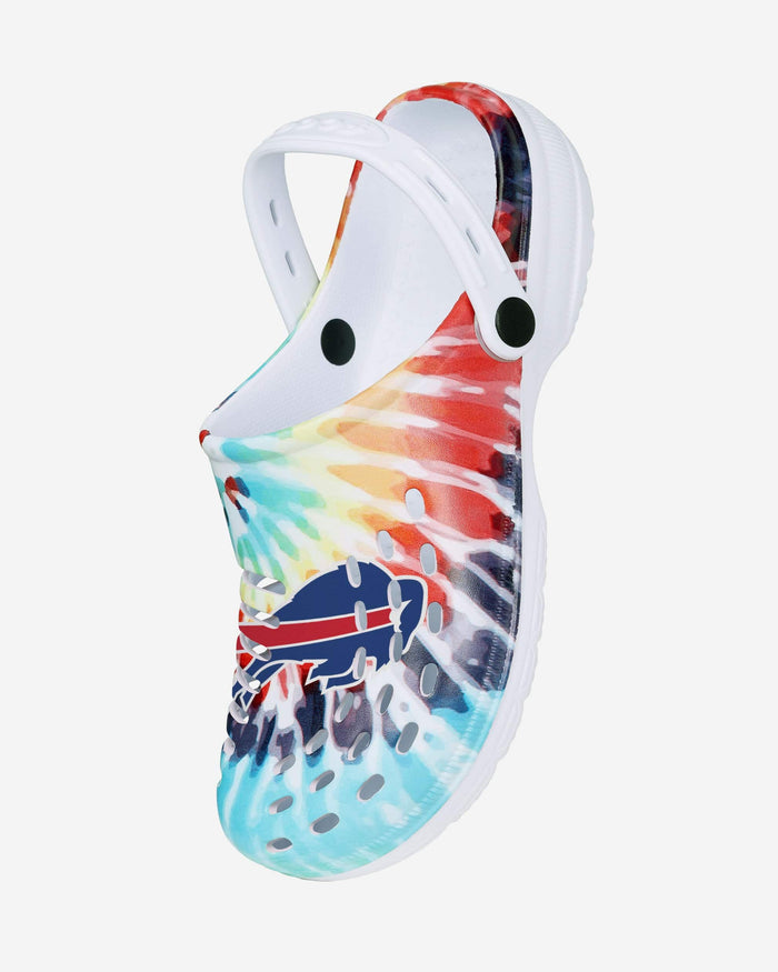 Buffalo Bills Womens Tie-Dye Clog With Strap FOCO - FOCO.com