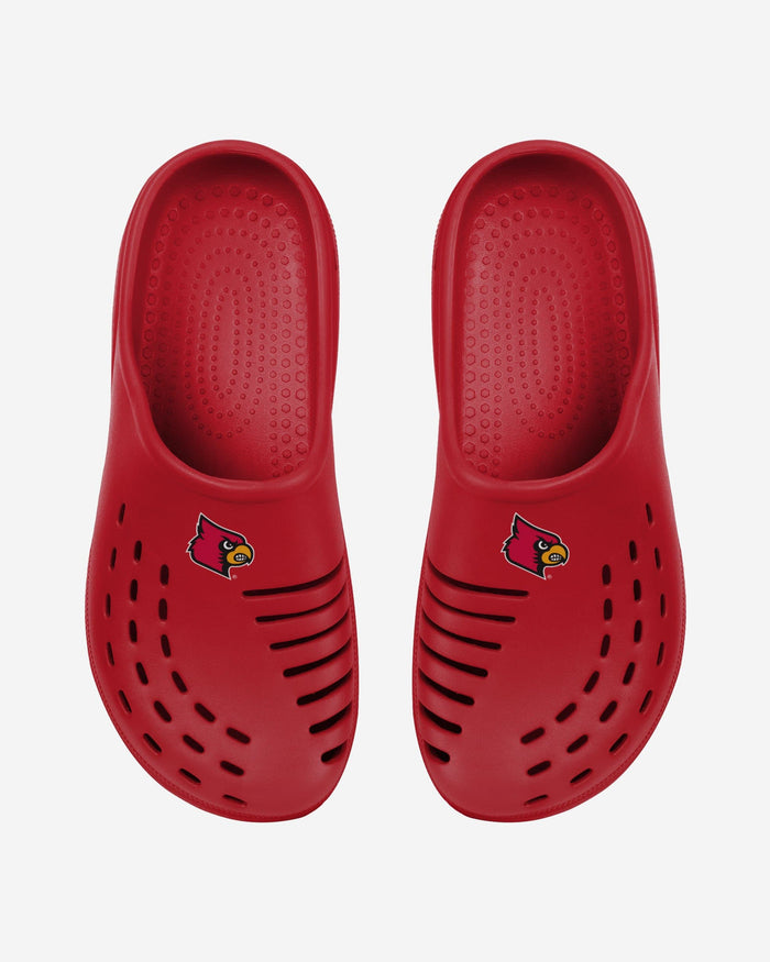 Louisville Cardinals Womens Solid Clog FOCO - FOCO.com