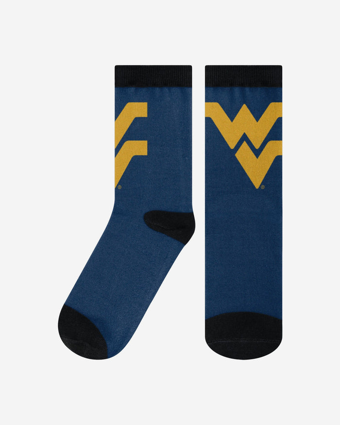 West Virginia Mountaineers Primetime Socks FOCO S/M - FOCO.com