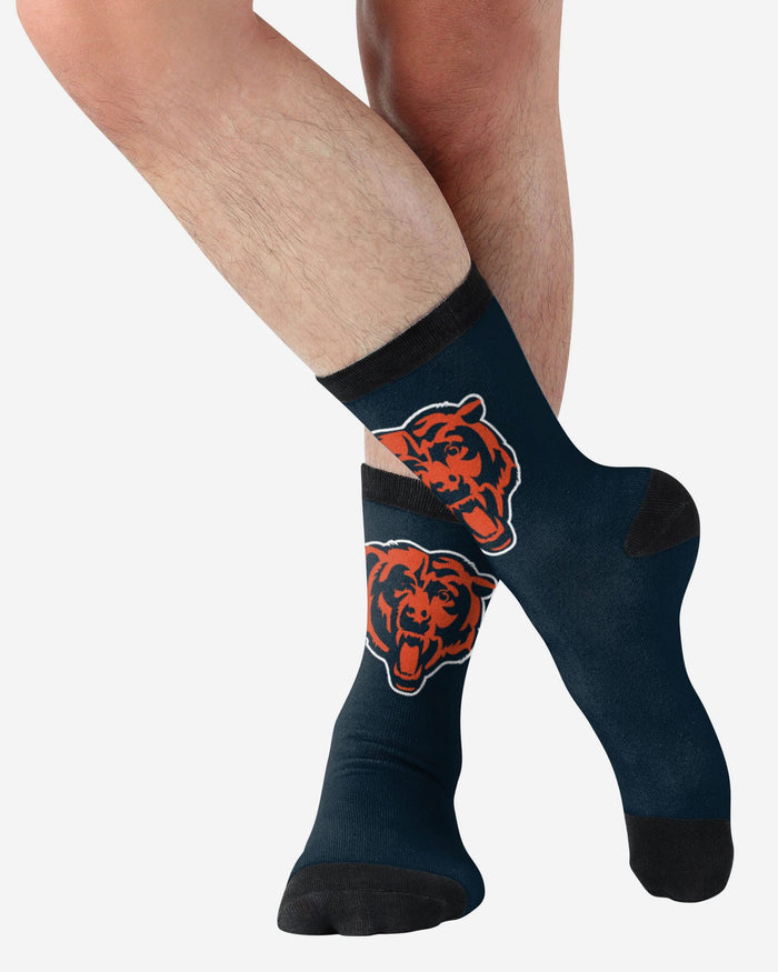 Chicago Bears Primetime Socks FOCO - FOCO.com