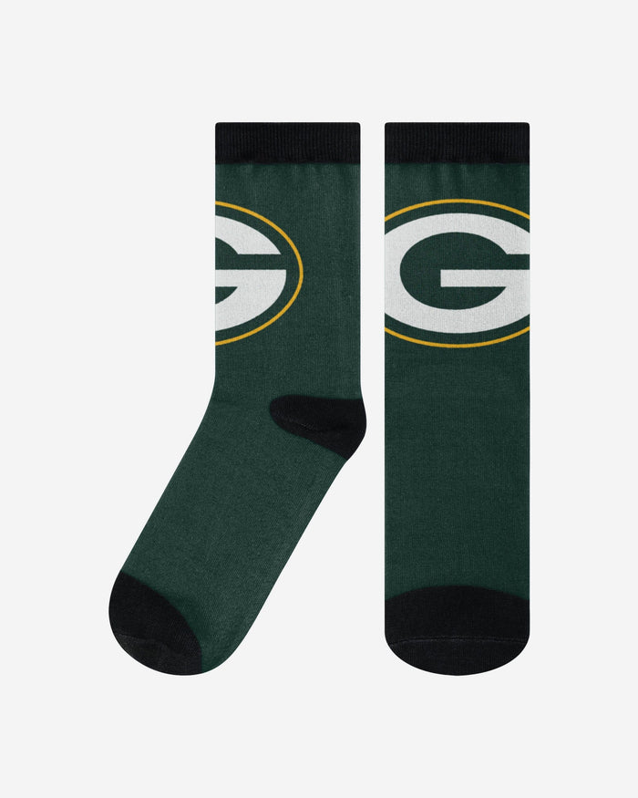 Green Bay Packers Primetime Socks FOCO L/XL - FOCO.com
