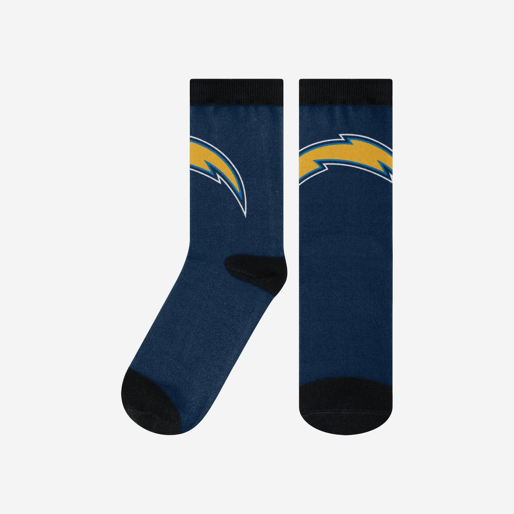 Los Angeles Chargers Primetime Socks FOCO L/XL - FOCO.com