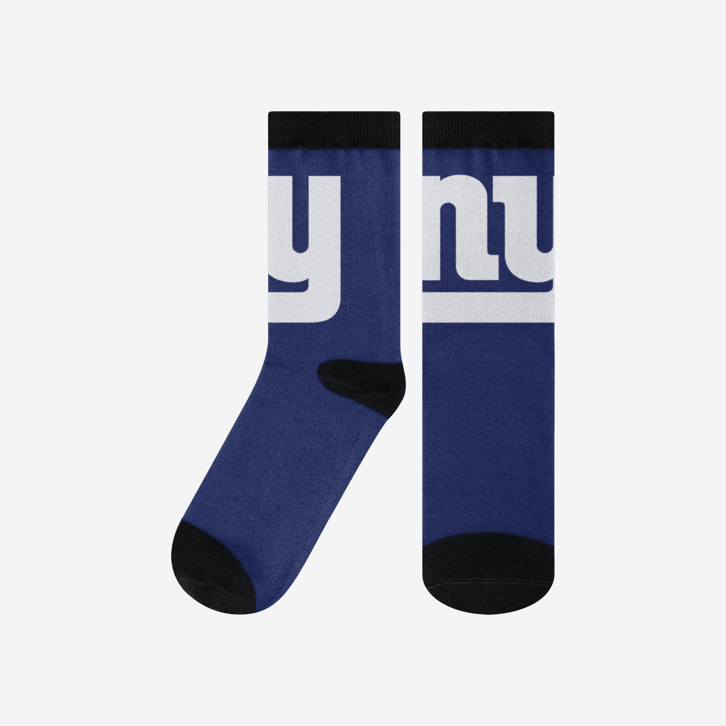 New York Giants Primetime Socks FOCO L/XL - FOCO.com