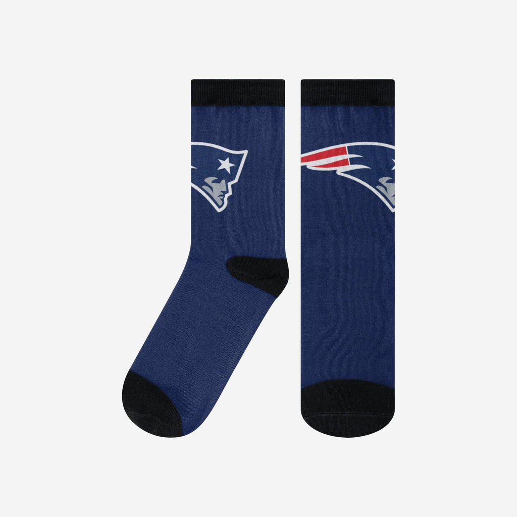 New England Patriots Primetime Socks FOCO L/XL - FOCO.com