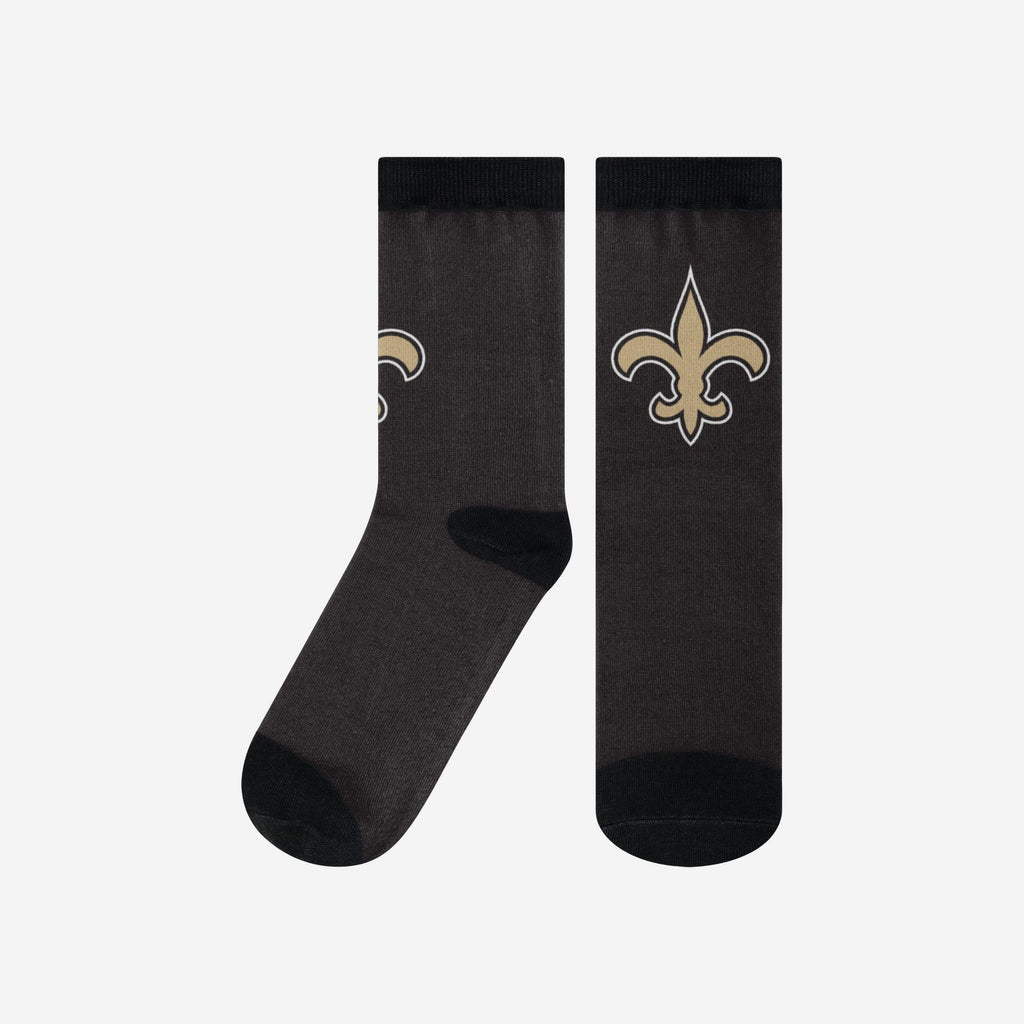 New Orleans Saints Primetime Socks FOCO L/XL - FOCO.com