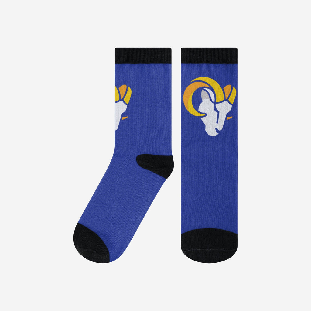 Los Angeles Rams Primetime Socks FOCO L/XL - FOCO.com