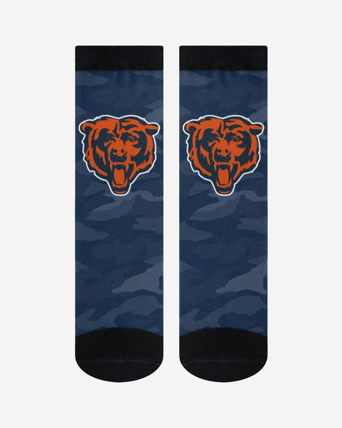 Chicago Bears Printed Camo Socks FOCO - FOCO.com