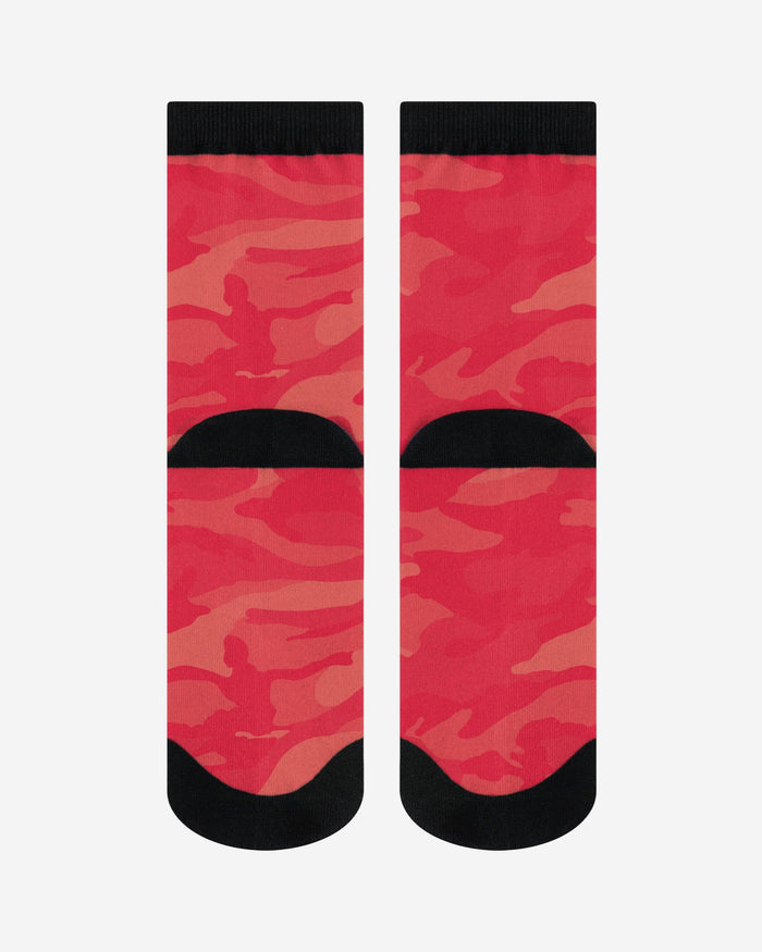 Kansas City Chiefs Printed Camo Socks FOCO - FOCO.com