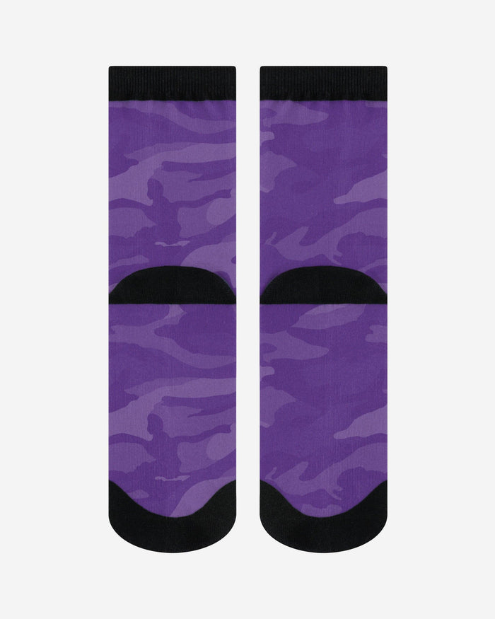 Minnesota Vikings Printed Camo Socks FOCO - FOCO.com