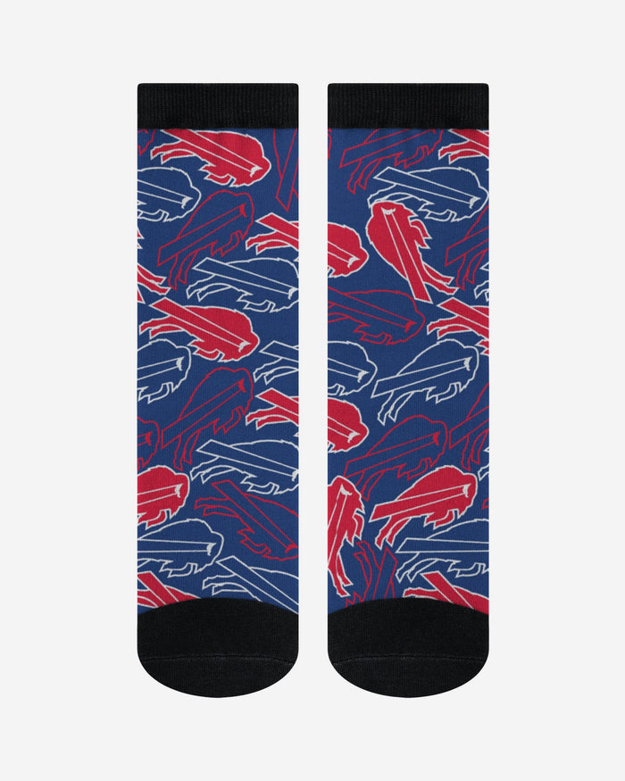 Buffalo Bills Logo Blast Socks FOCO - FOCO.com