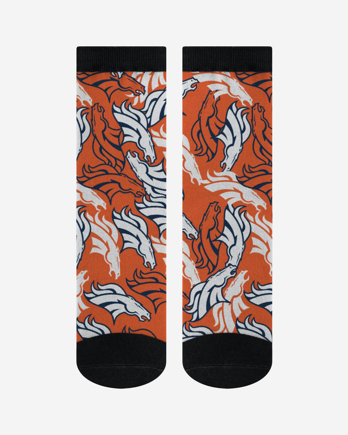 Denver Broncos Logo Blast Socks FOCO - FOCO.com