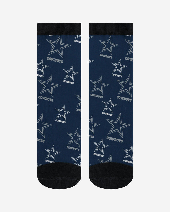 Dallas Cowboys Logo Blast Socks FOCO - FOCO.com