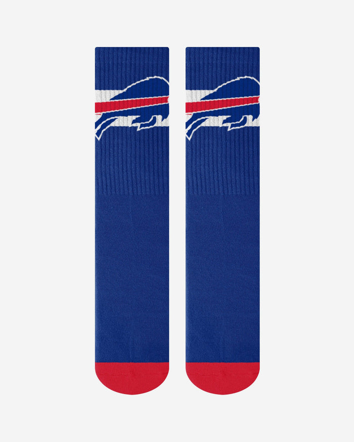 Buffalo Bills Team Stripe Crew Socks FOCO - FOCO.com