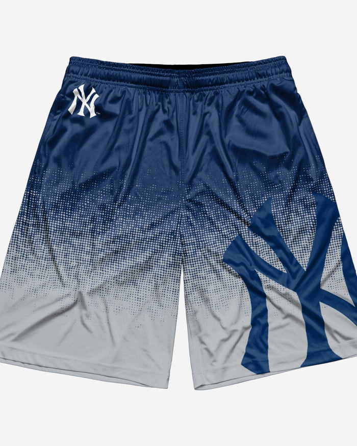 New York Yankees Gradient Polyester Shorts FOCO - FOCO.com