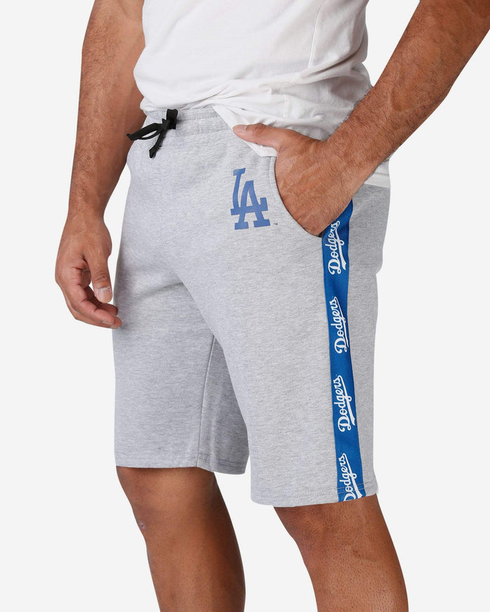 Los Angeles Dodgers Lazy Lounge Fleece Shorts FOCO S - FOCO.com
