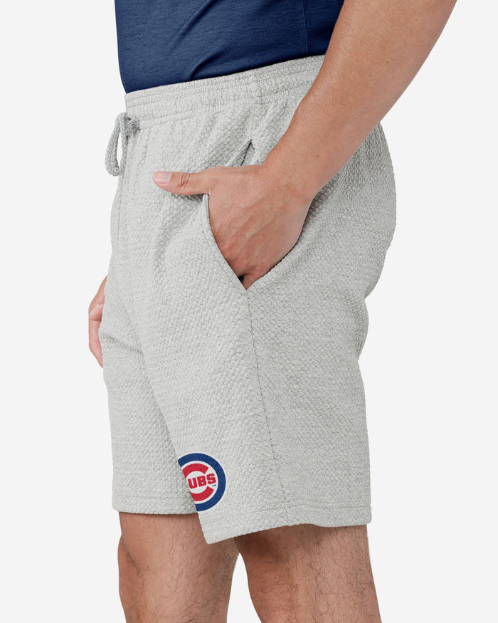 Chicago Cubs Gray Woven Shorts FOCO - FOCO.com