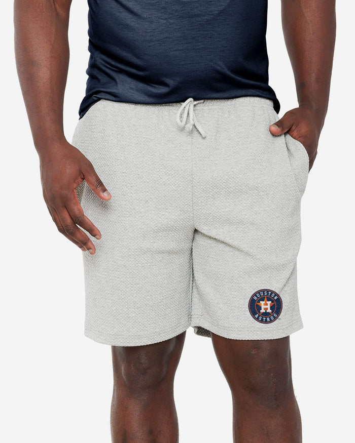 Houston Astros Gray Woven Shorts FOCO S - FOCO.com