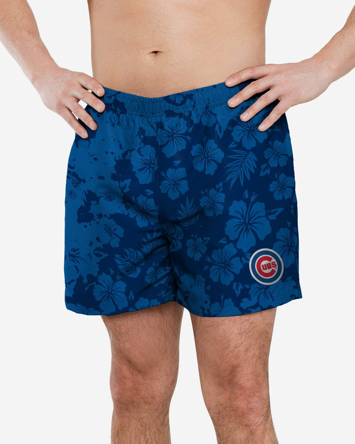 Chicago Cubs Color Change-Up Swimming Trunks FOCO S - FOCO.com