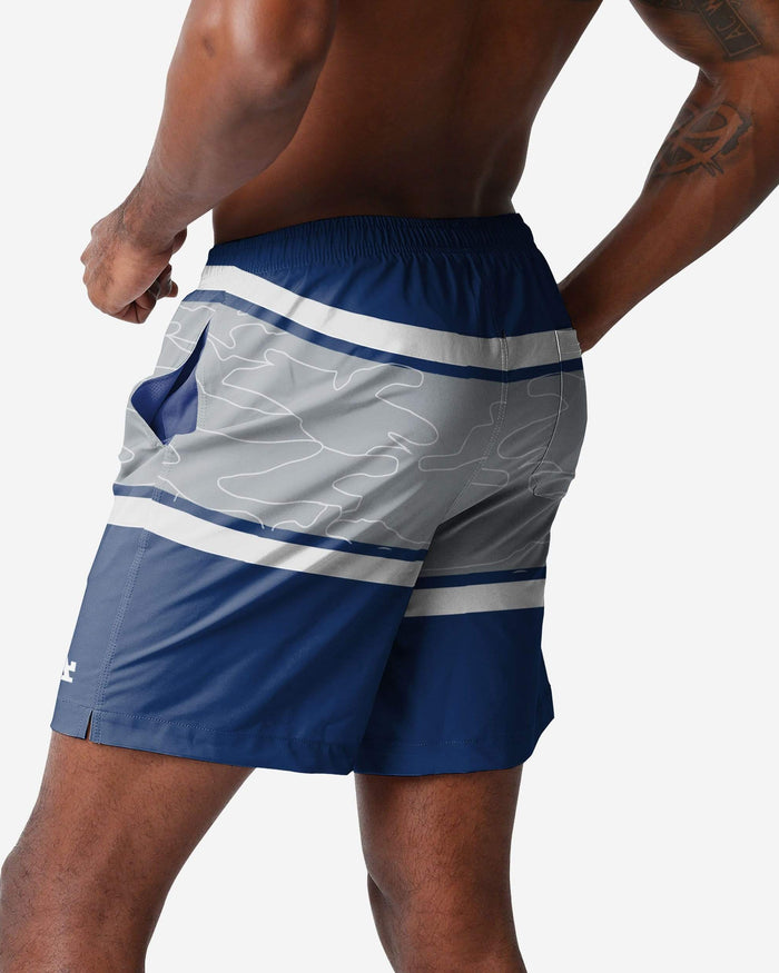 Los Angeles Dodgers Big Wordmark Swimming Trunks FOCO - FOCO.com