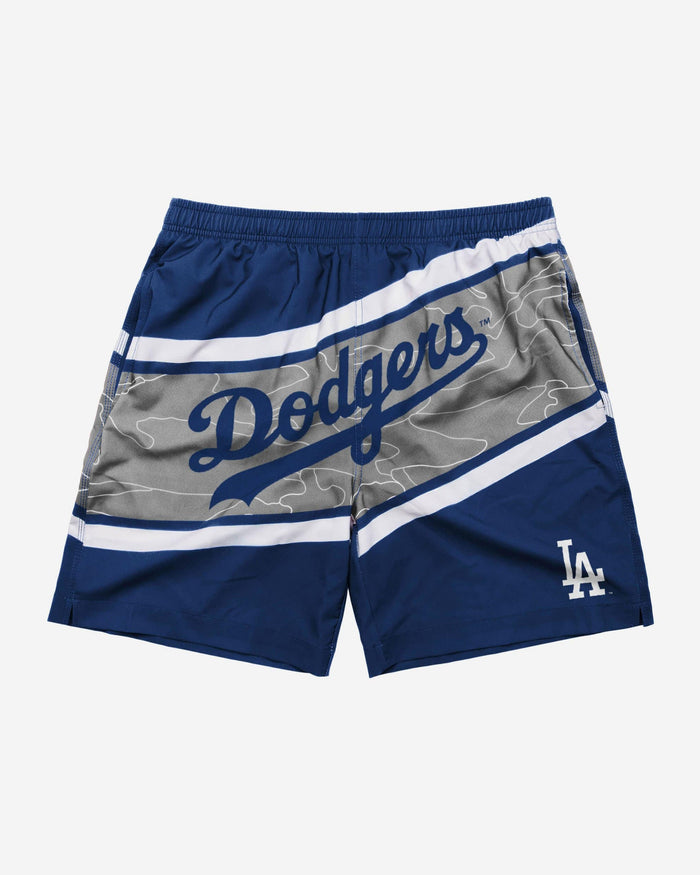 Los Angeles Dodgers Big Wordmark Swimming Trunks FOCO - FOCO.com