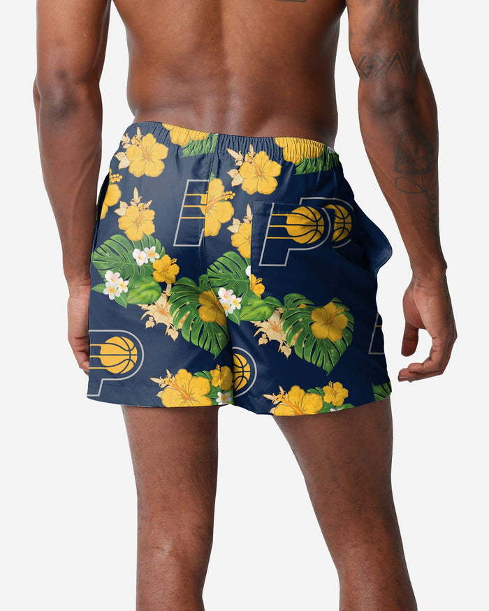 Indiana Pacers Floral Swimming Trunks FOCO - FOCO.com