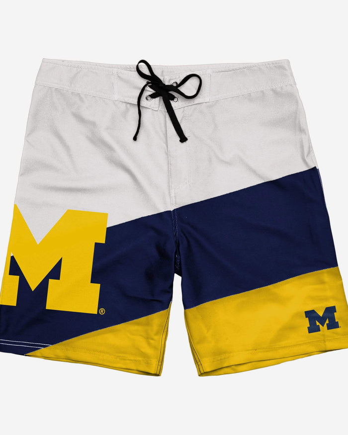 Michigan Wolverines Color Dive Boardshorts FOCO - FOCO.com