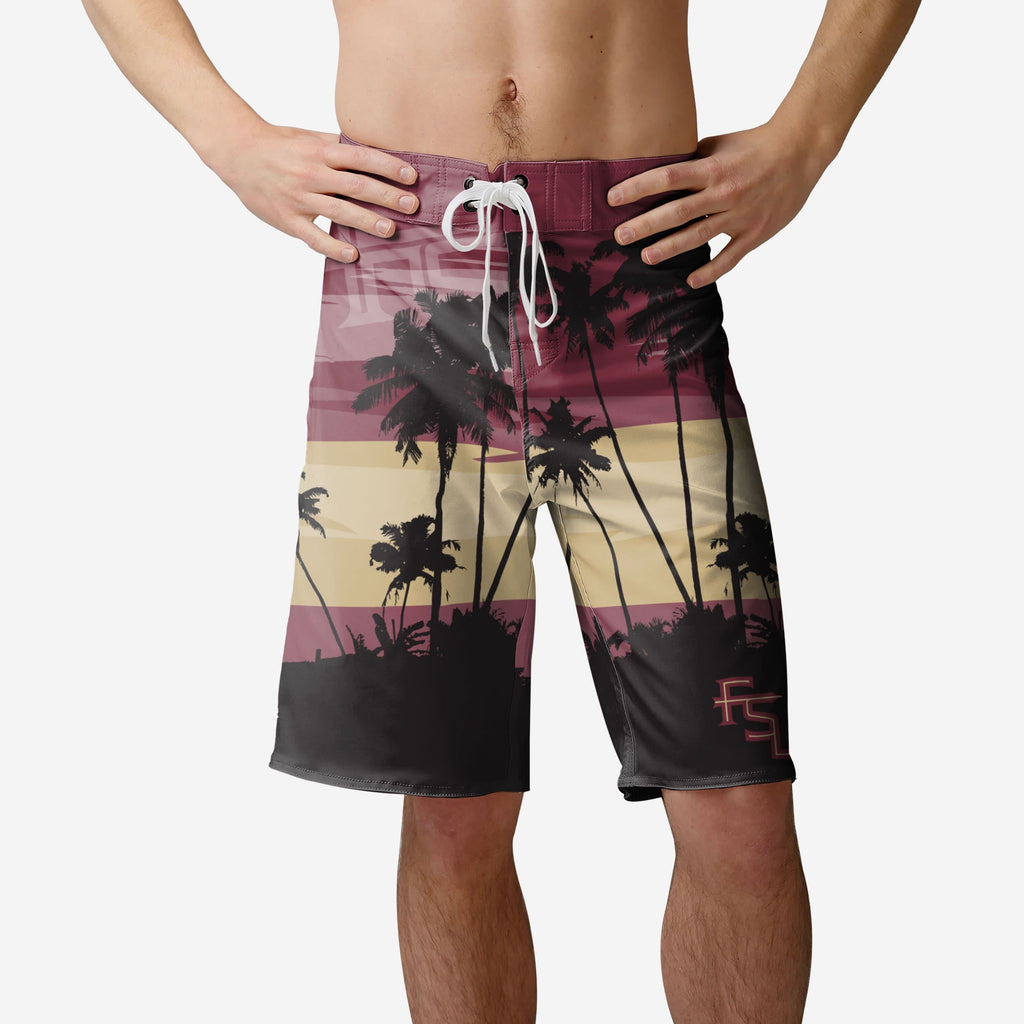 Florida State Seminoles Sunset Boardshorts FOCO S - FOCO.com