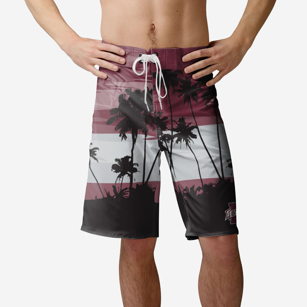 Mississippi State Bulldogs Sunset Boardshorts FOCO S - FOCO.com