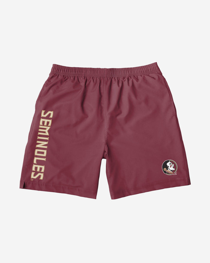 Florida State Seminoles Solid Wordmark Traditional Swimming Trunks FOCO - FOCO.com