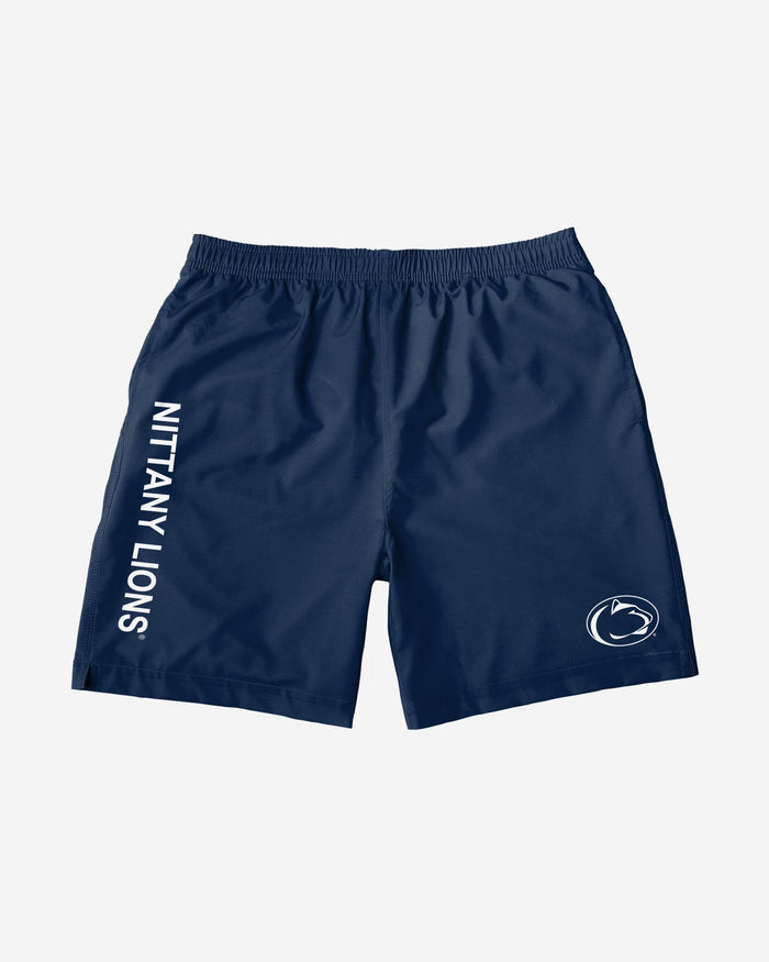 Penn State Nittany Lions Solid Wordmark Traditional Swimming Trunks FOCO - FOCO.com
