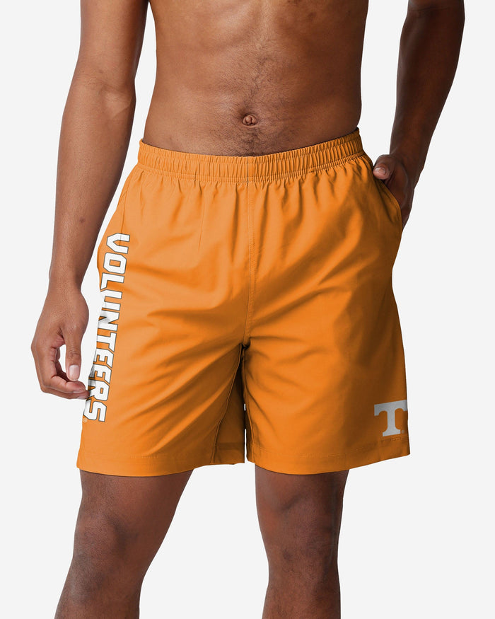 Tennessee Volunteers Solid Wordmark Traditional Swimming Trunks FOCO S - FOCO.com