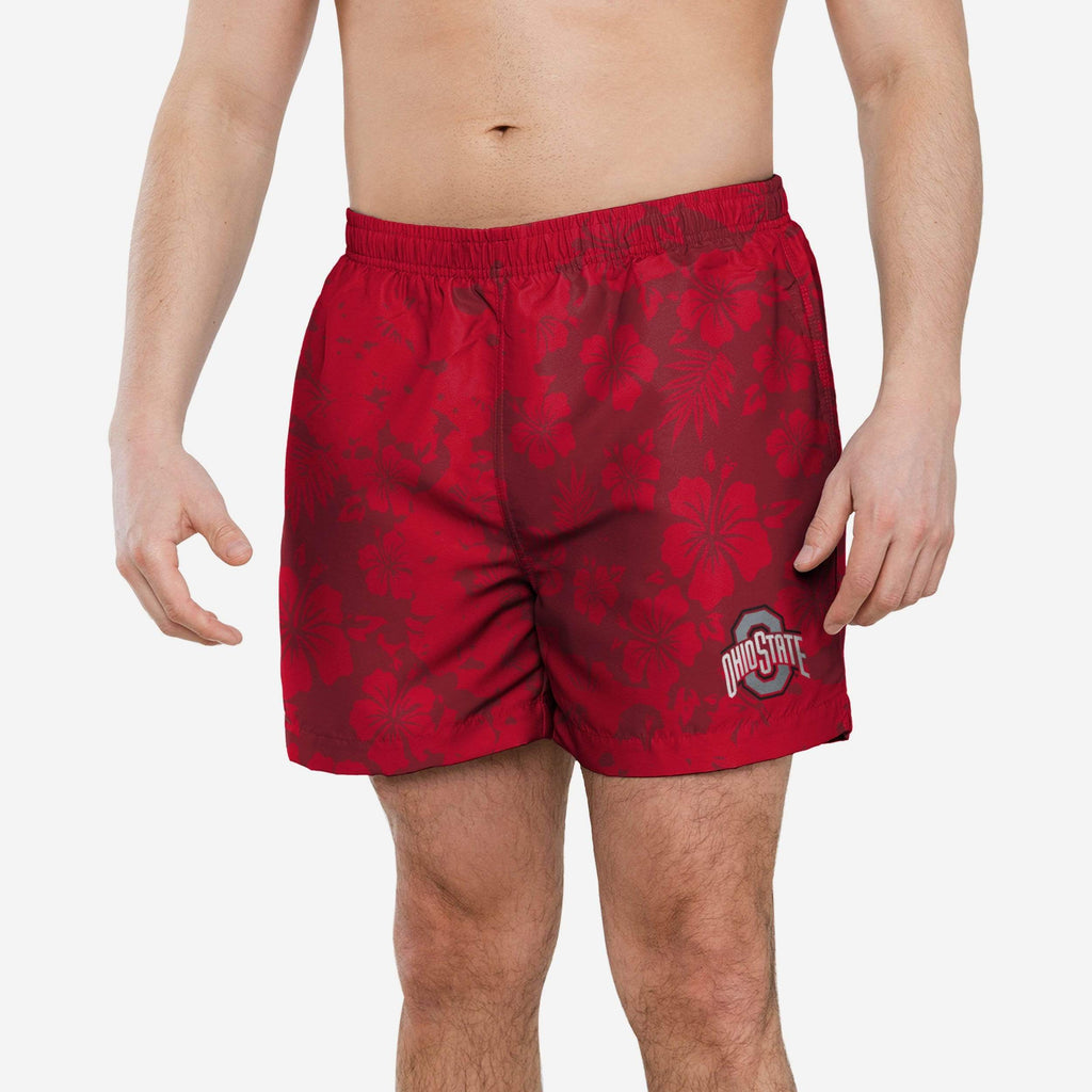 Ohio State Buckeyes Color Change-Up Swimming Trunks FOCO S - FOCO.com