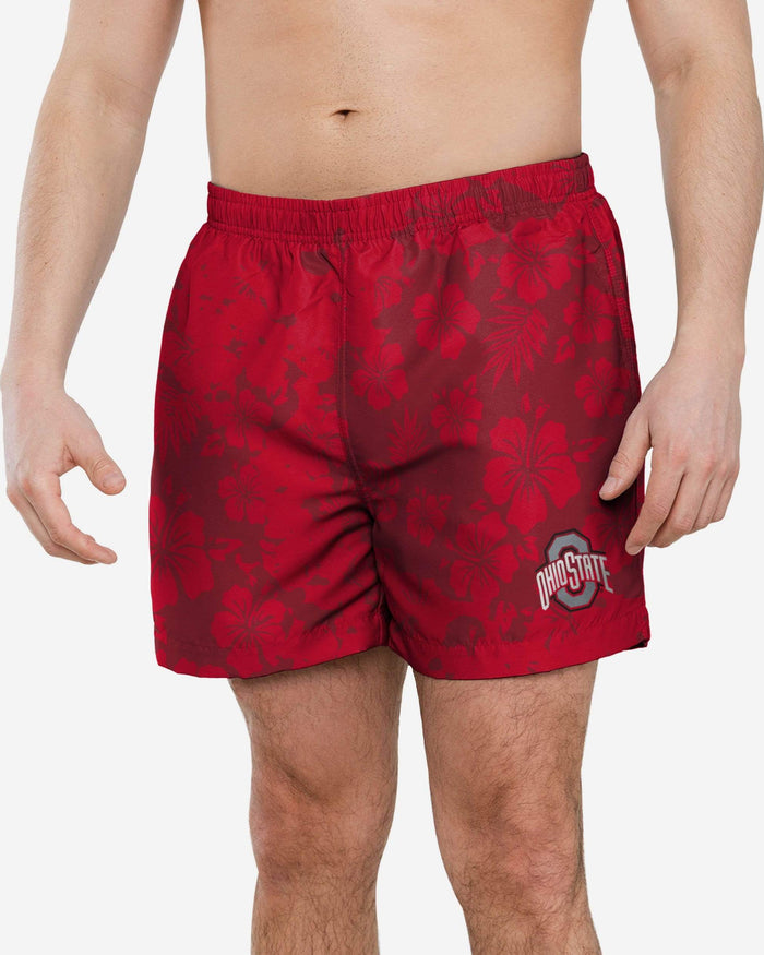 Ohio State Buckeyes Color Change-Up Swimming Trunks FOCO S - FOCO.com