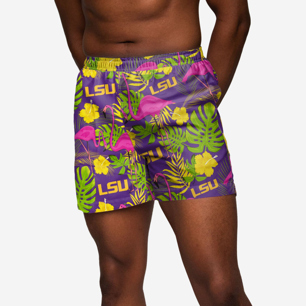 LSU Tigers Highlights Swimming Trunks FOCO S - FOCO.com