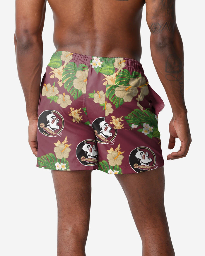 Florida State Seminoles Floral Swimming Trunks FOCO - FOCO.com