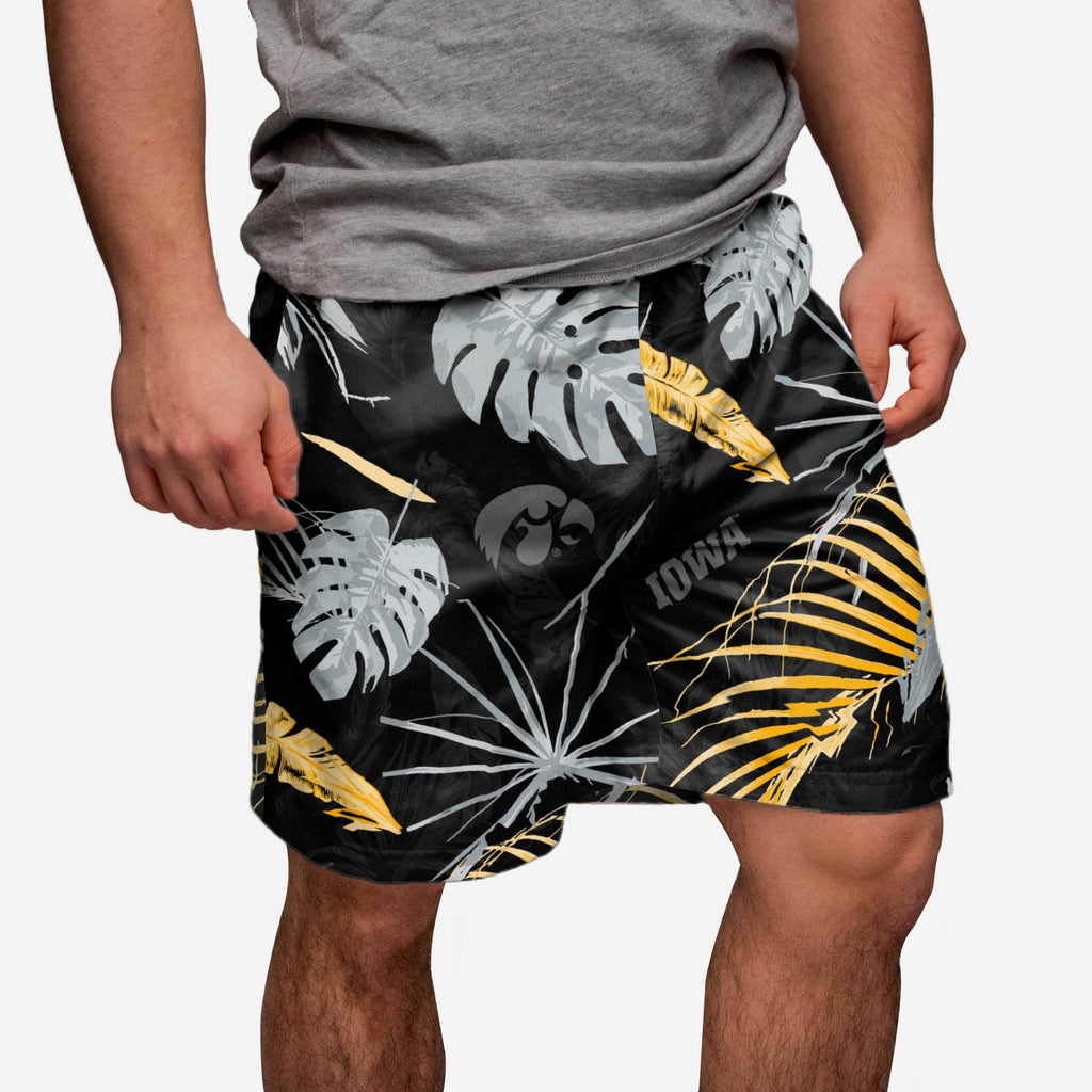 Iowa Hawkeyes Neon Palm Shorts FOCO S - FOCO.com