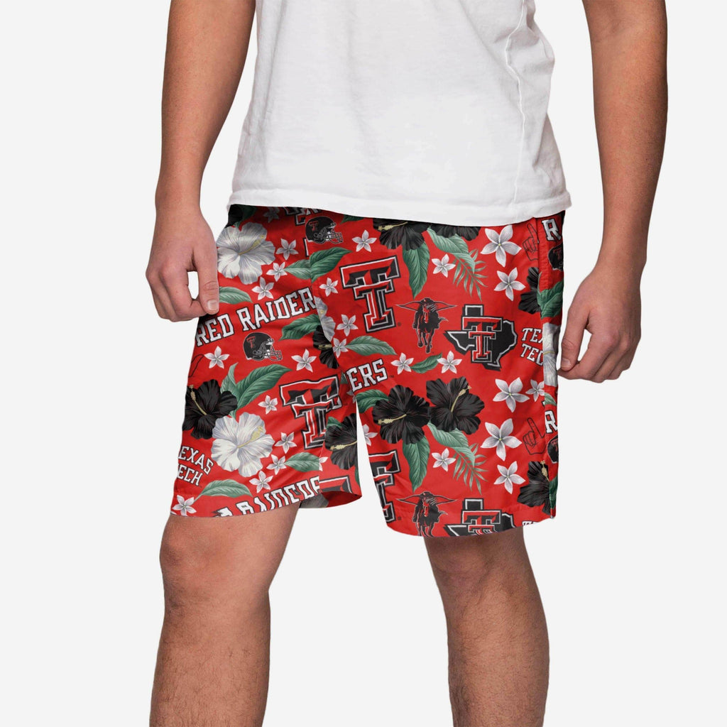 Texas Tech Red Raiders City Style Swimming Trunks FOCO S - FOCO.com